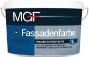 Краска MGF Фасадная латексная М90 ДЮФА Fassadenfarbe 1л 1.4кг