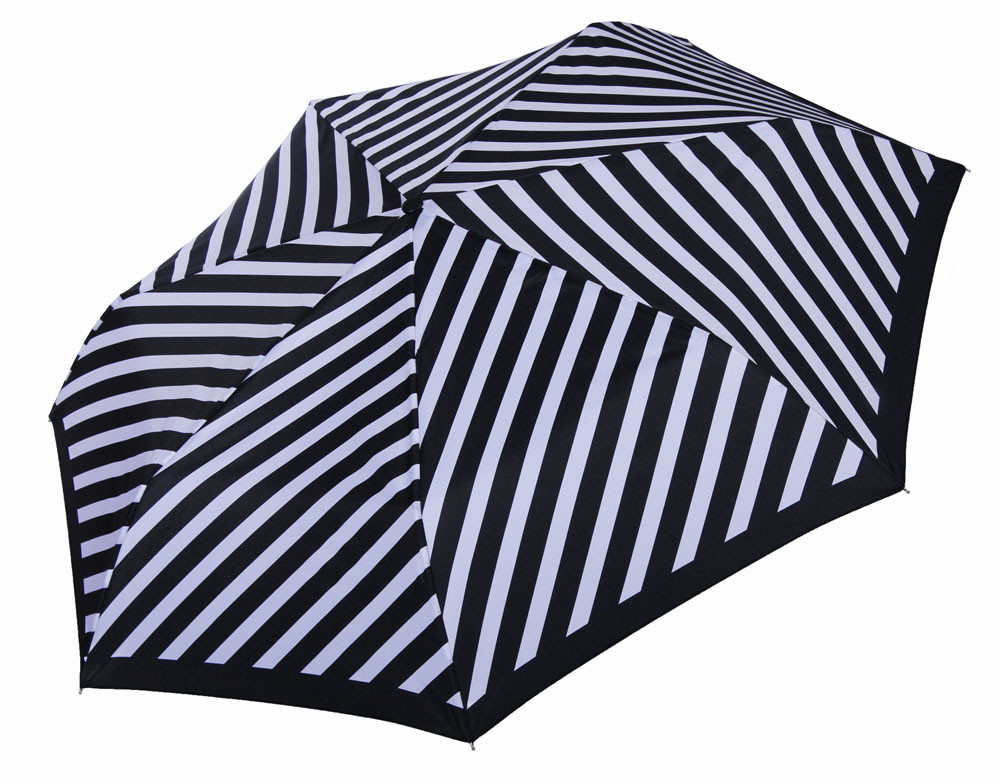 Легка чорно-біла парасолька Pierre Cardin (повний автомат) арт. 82358-2