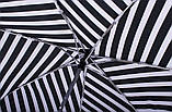 Легка чорно-біла парасолька Pierre Cardin (повний автомат) арт. 82358-2, фото 4