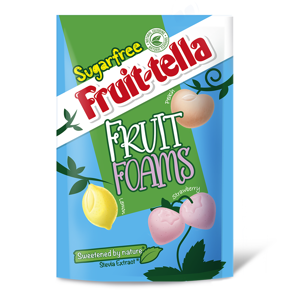 Fruittella Sugar Free Fruit Gums, 90 г