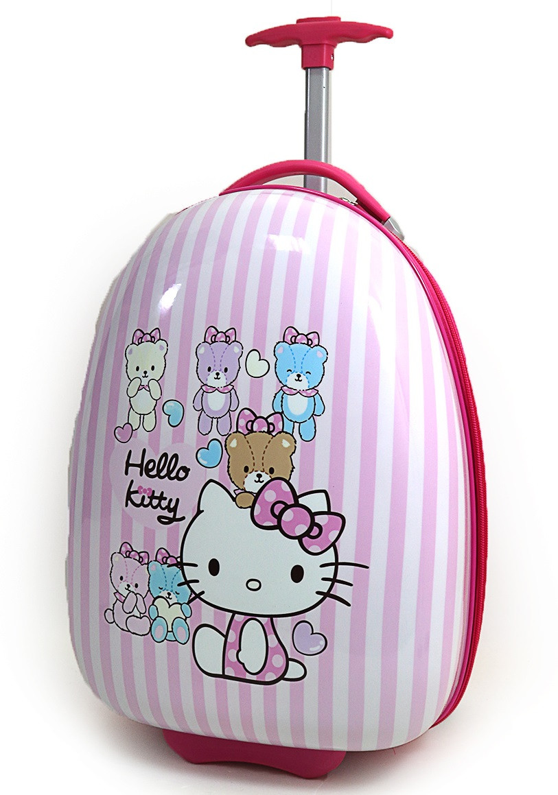 Дитяча валіза дорожній на колесах «Хелло Кітті» Hello Kitty-14, 520477