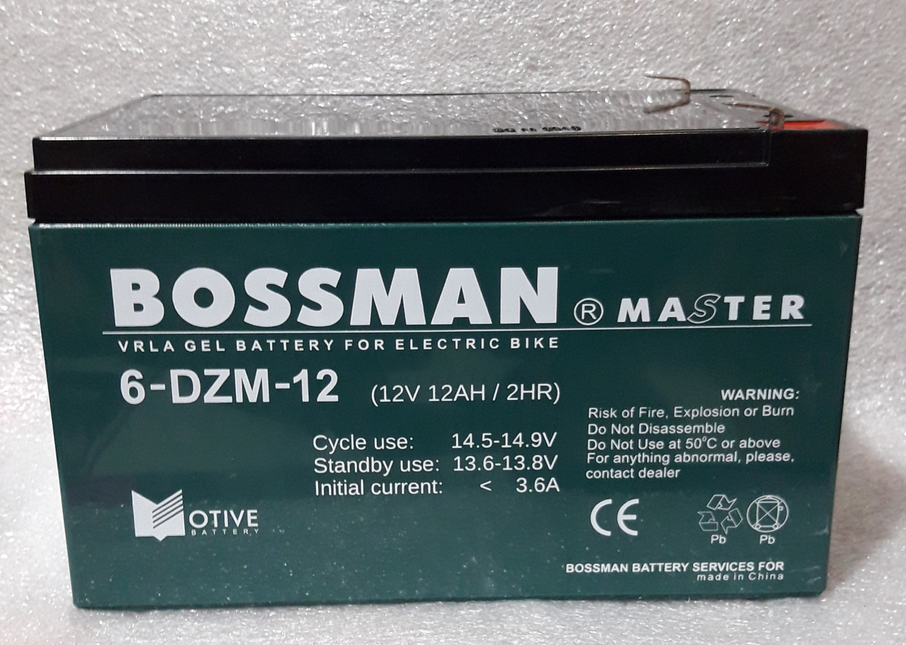 Аккумуляторы свинцово кислотные BOSSMAN MASTER 12v12a - фото 1 - id-p1066210696