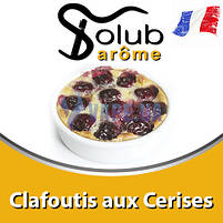Ароматизатор Solub Arome - Clafoutis aux Cerises (Вершковий бісквіт зі стиглою вишнею), 10 мл, фото 2