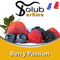 Ароматизатор Solub Arome - Berry Passion (Солодкий і освіжую смак чорниці та маракуї, з легким...), 10 мл, фото 3