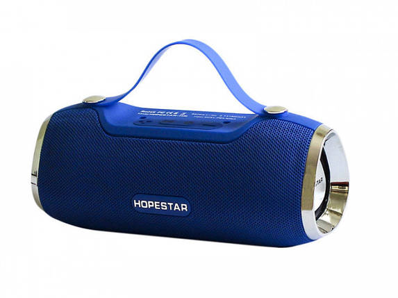 Портативна Bluetooth колонка Hopestar H40, синя, фото 1