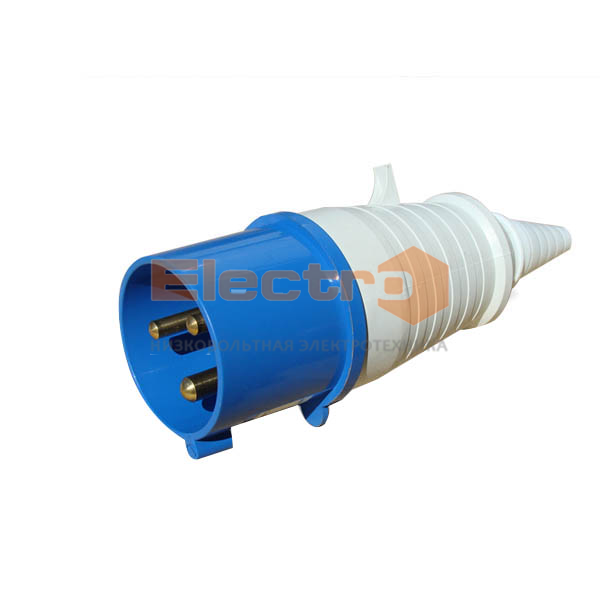 Купить Вилка силовая переносная РС-023 2Р+PE 32А 220В IP44 Electro по ...