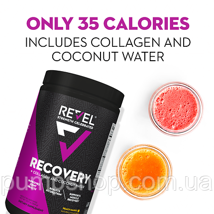 Колаген + кокосова вода + BCAA Revel Women's Recovery+Collagen+Coconut Water 30 порц., фото 2