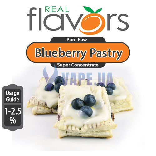 Real Flavors - Blueberry Pastry (Чорничне тісто), фото 1