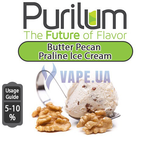 Ароматизатор Purilum - Butter Pecan Praline Ice Cream (Морозиво з горіхами Пекан), фото 1