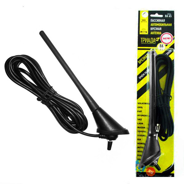 Антена пасивна Триада ВА 65 Євродизайн. Зовнішня. Volkswagen, Opel, Chevrolet, Skoda тощо., фото 1