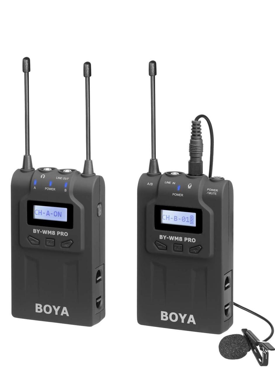 Петличний мікрофон Boya BY-WM8 Pro-K1 - радіомікрофон (бездротова мікрофонна система)