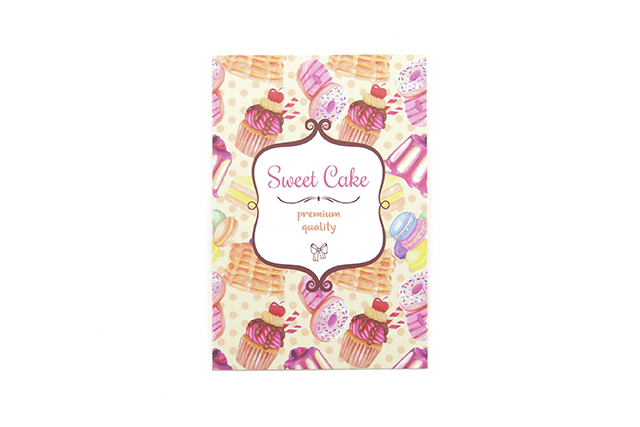 Міні-листівка 008. 95*65 мм "Sweet cake"