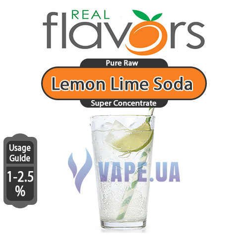 Real Flavors - Lemon Lime Soda, фото 1