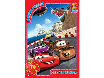 Пазлы ТМ G-Toys из серии "Тачки", 70 элементов Z10218 G-Rich