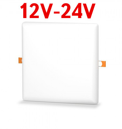 Стельовий світильник розсувний 24W 12-24V DC 5000K квадратний Код.59681