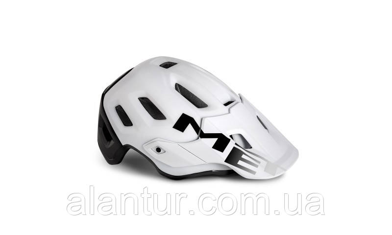 Велошлем Met Roam white/black, фото 1