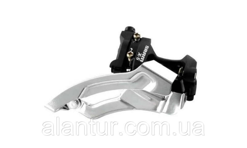 Передній перемикач SRAM X5 2x10, низьке кріплення, подвійний вивід, 34.9/31.8 мм, 137 г