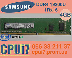 4GB DDR4 Samsung PC4-19200U 2400T RAM Оперативна пам'ять M378A5244CB0