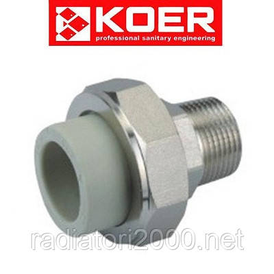 Koer згін американка із зовнішньою різзю 50*1 1/2 Н