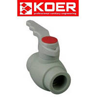 Koer кран кульовий (ручка) для гарячої води 20
