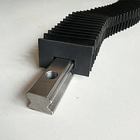 Захист напрямних 15 розміру. Гофрозахист рейки.