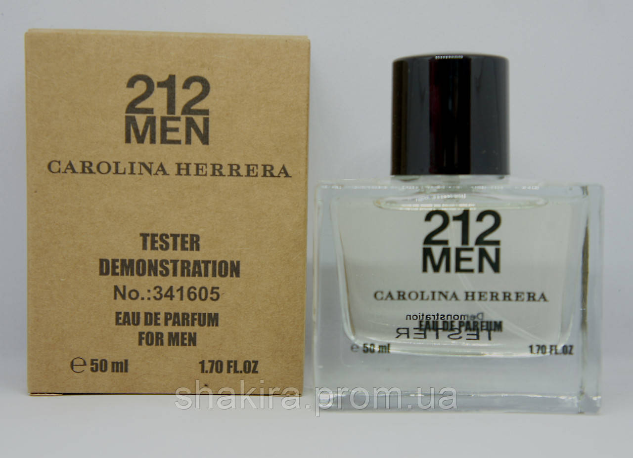 Міні тестер для чоловіків Carolina Herrera 212 Men ( кароліна еррера 212 мен) 50 мл