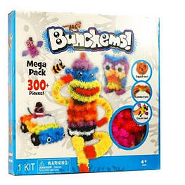 Bunchems конструктор липучка для дітей на 300 деталей