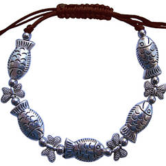 Східний Браслет Ізобілія з Рибками, Метал, Біжутерія, Талісмани, Амулети