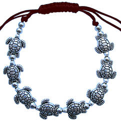 Браслет на Руку Східний з Черепахами на Довге Щасливе Життя, Біжутерія, Талісмани та Амулети