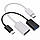 Перехідник OTG Type-C – USB host. Кабель для з'єднання пристроїв Type-C OTG адаптер M3E, фото 8