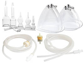 Банки пластмасові та скляні для вакуумного масажу в асортименті (поштучно)