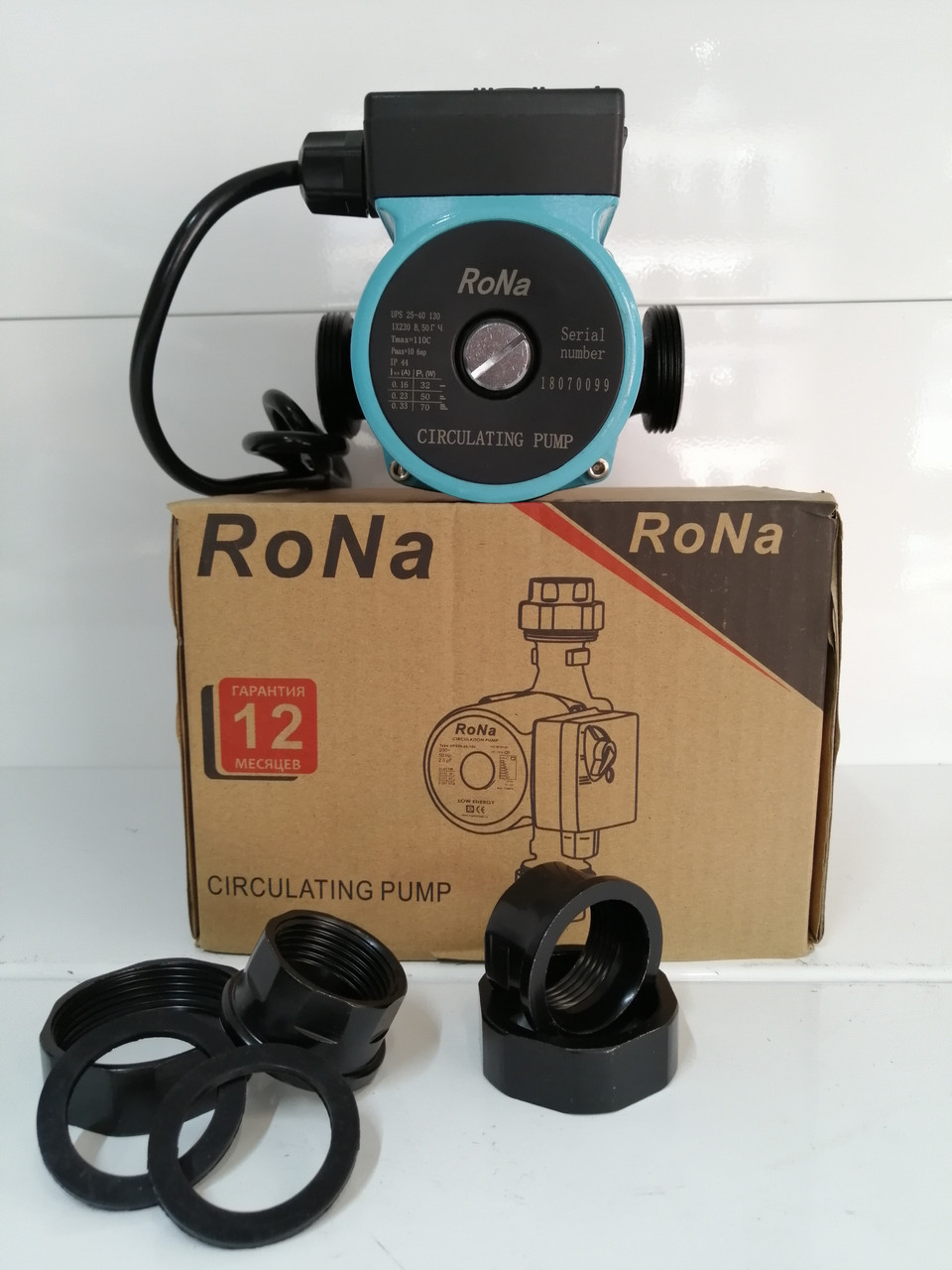 Циркуляційний насос Rona UPS 25-40 130