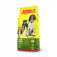 Josera JosiDog Lamb Basic 18 кг - для дорослих собак з ягням