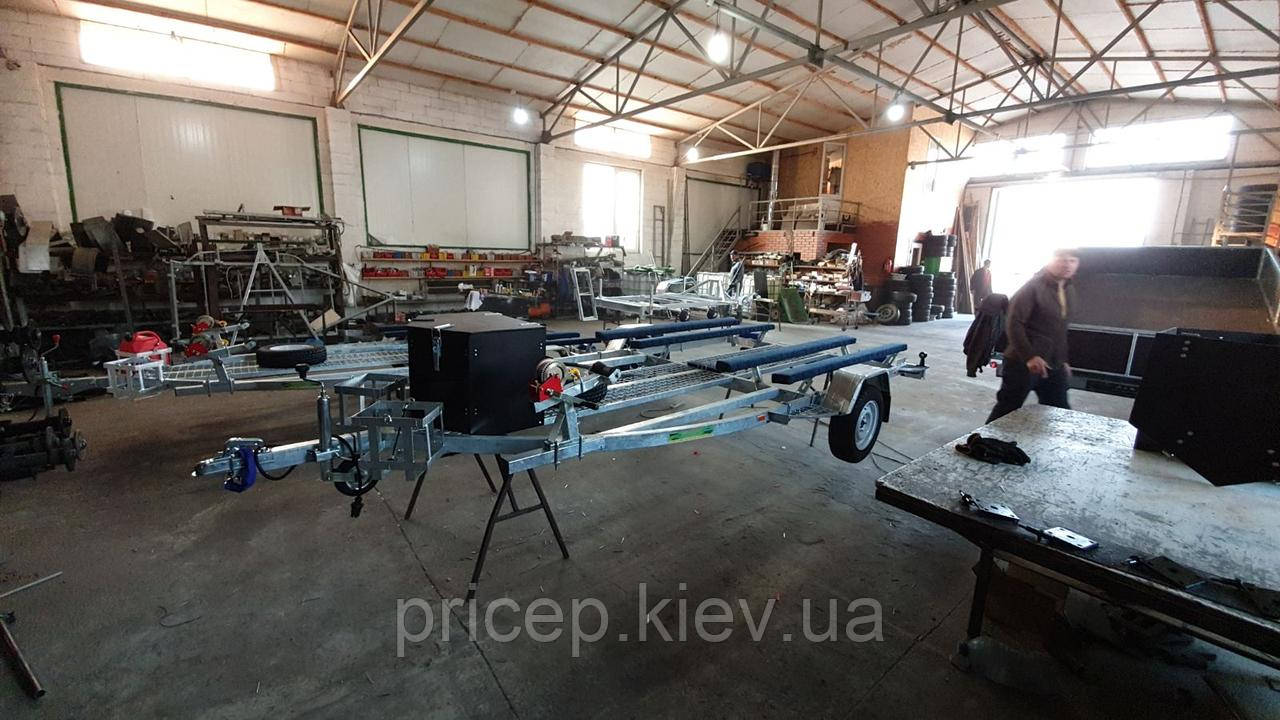 Піцеп для двох гідроциклів односічний. Гальма, фото 1