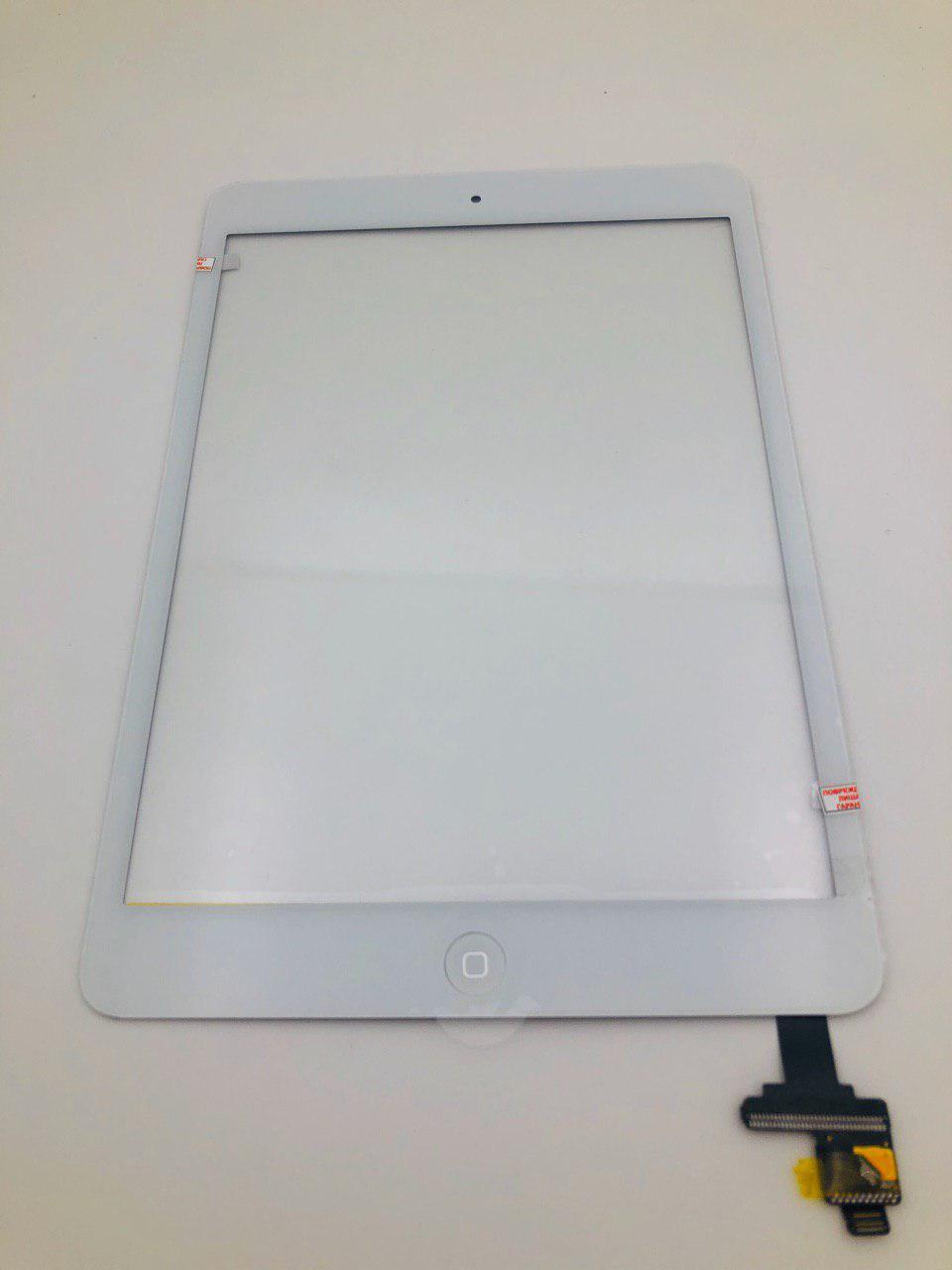 Сенсорний екран Apple iPad Mini/iPad Mini 2/A1432/A1453/A1454/A1455/A1489/A1490, білий, AAA (з мікросхемою)