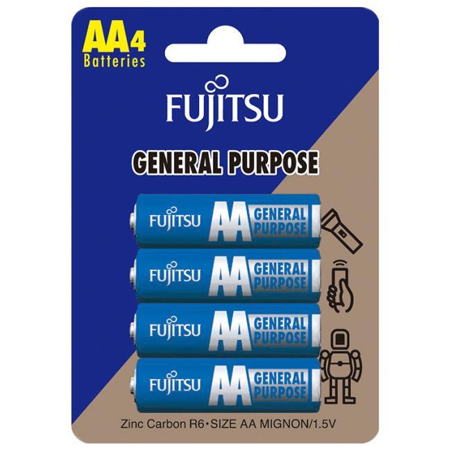 Сольова батарейка FUJITSU GENERAL PURPOSE АА/R6 (4шт)