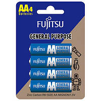Сольова батарейка FUJITSU GENERAL PURPOSE АА/R6 (4шт)