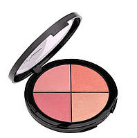 Палетка румян 4 цвета Blusher Palette Aden Professional