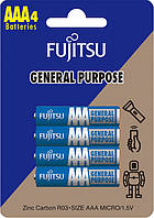 Сольова батарейка FUJITSU GENERAL PURPOSE ААА/R03 (4шт)