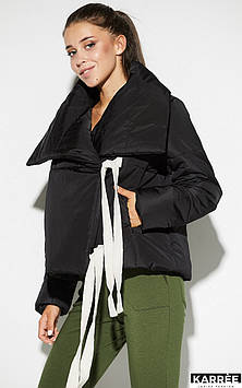 Молодіжна зимова куртка-ковдра Селеста (42-48 у кольорах) чорний, L