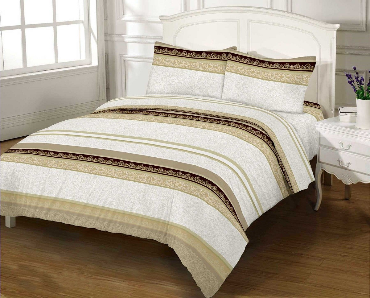 Постільна білизна бязь 2847 Beige Zastelli