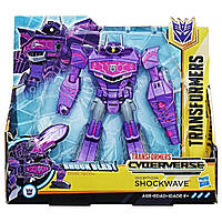 Робот-трансформер Hasbro Шоквейв Кибервселенная, 14 см - Shockwave Cyberverse, Ultra Class, Shock Blast