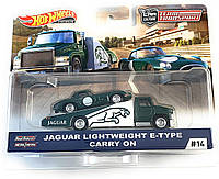 Коллекционные модели Hot Wheels Jaguar Lightweight E-Type Carry On