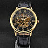 Механічний годинник Forsining Rich (black-gold), фото 5