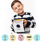 Дитячий міні портативний проектор Q2 Kids Story Projector Yellow, фото 2