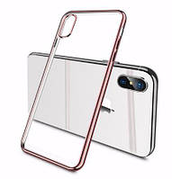 Силіконовий чохол Color Frame для iPhone 6 / 6s plus Rose Gold