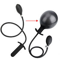 Анальная пробка с насосом расширение от 3 до 12 см фистинг