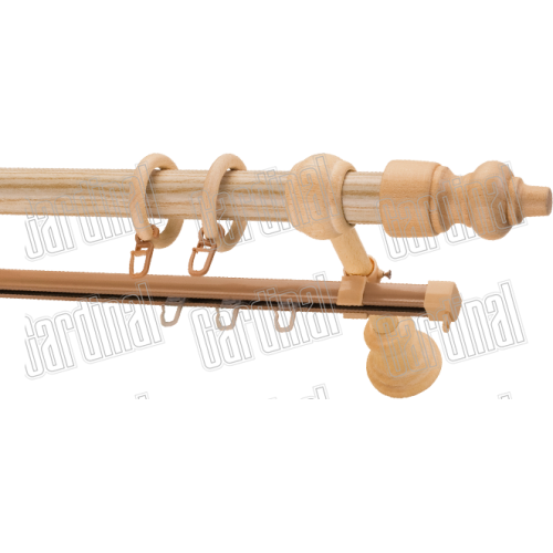 Карниз 2,0 м одинарний, фото 1