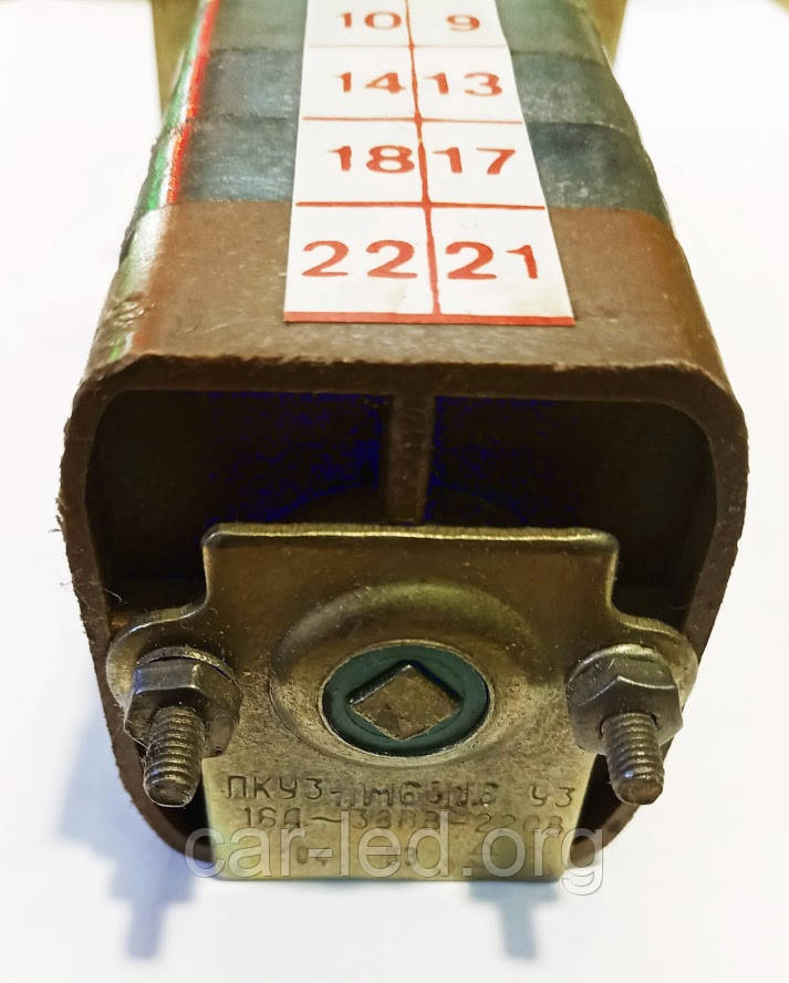 ПКУ3 11М6016 УЗ 16А ~380В -220В Перемикач кулачковий