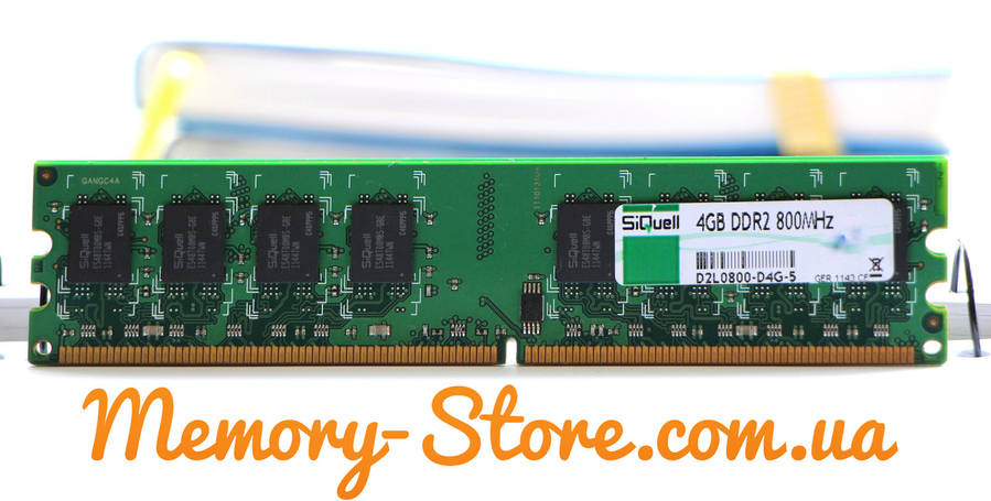 Оперативна пам'ять DDR2 4Gb PC-6400 800MHz for Intel, фото 1